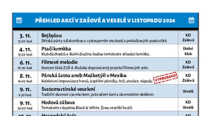 Listopad v Zašové